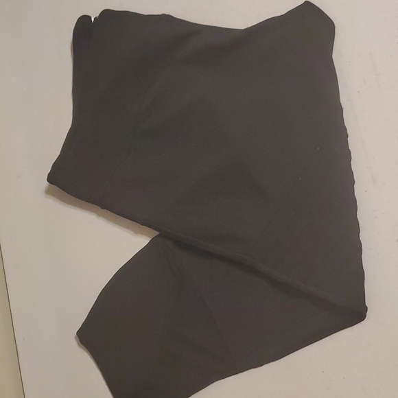 Avia Black w Design and See-thru calf Sz. 2XL Leggings - Picture 6 of 11